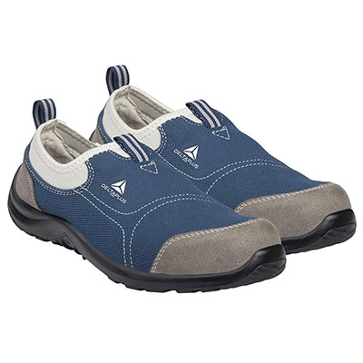 DELTA PLUS - Chaussures basses de sécurité MIAMI S1P SRC - bleu et gris - taille 40