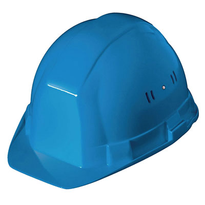 TALIAPLAST - Casque de chantier PE HD Océanic®2 - type RB40 - bleu - taille 53-61cm