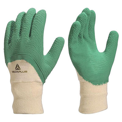 DELTA PLUS - Gants LA500 - vert et beige - taille 9