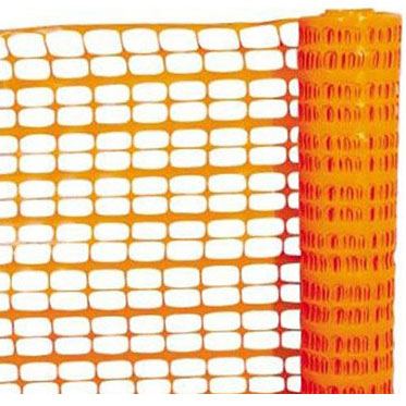 TALIAPLAST - Barrière de signalisation polypropylène - orange - H. 1m x L. 50cm