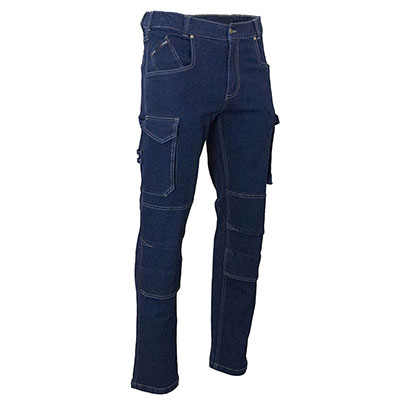 LMA - Jean de travail BARIL - bleu taille 42