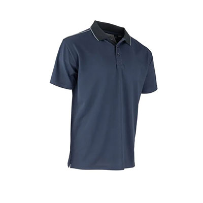 LMA - Polo manches courtes GOLFE - bleu marine - taille 2XL