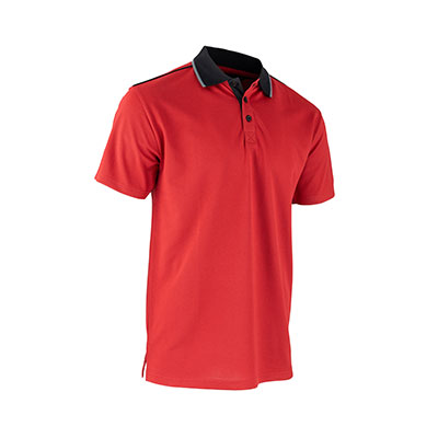 LMA - Polo manches courtes HAMADA - rouge - taille 2XL