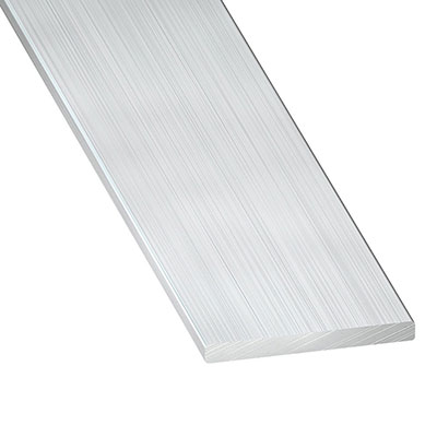 C.Q.F.D - Profilé plat alu - gris - l. 30mm x Long. 2 .50m