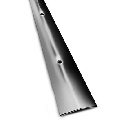 DINAC - Seuil à visser plat inox brillant l. 30mm x L. 93 cm