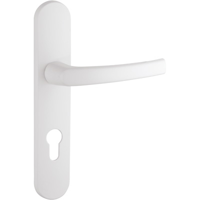 THIRARD - Ensemble de poignées clé L - modèle HEBE - Blanc - entraxe 195 mm