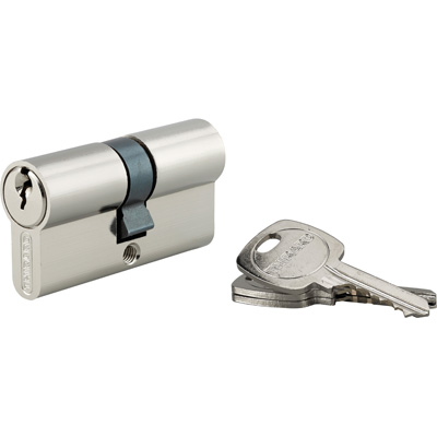 THIRARD - Cylindre STD  Nickelé 30 x 30mm + 3 clés