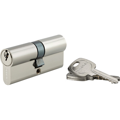 THIRARD - Cylindre STD  Nickelé 35 x 35mm + 3 clés