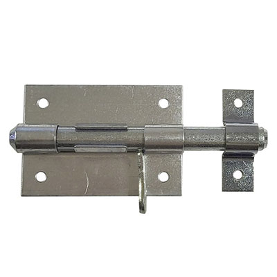TORBEL - Verrou de box à visser avec gâche zingué ø 16mm