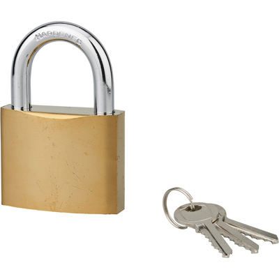 THIRARD - Cadenas ACERA à clé - base 60mm + 3 clés