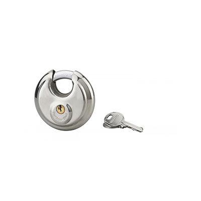 THIRARD - Cadenas ASTRA inox 80mm + 2 clés