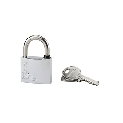 THIRARD - Cadenas Type 1 chromé 40mm + 2 clés