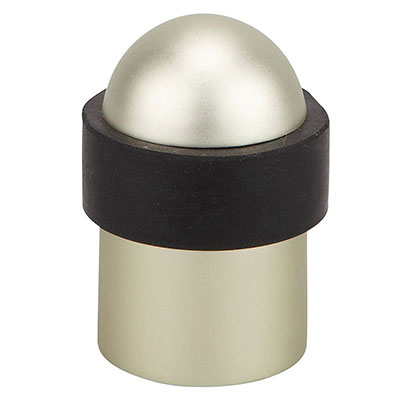 THIRARD - Butoir de sol alu avec bague caoutchouc - champagne - ø 30mm