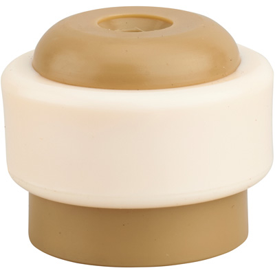 THIRARD - Butoir de sol plastique - beige - ø35mm