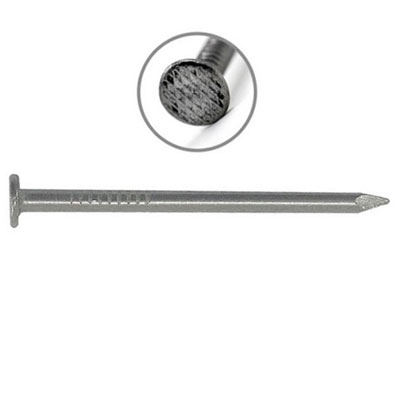 Pointes acier Q195 - tête plate Long. 65mm - boîte de 5kg