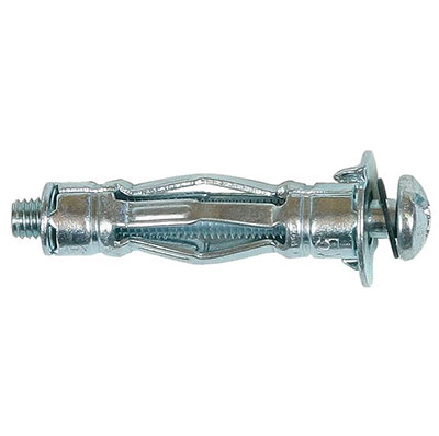 ING - Chevilles Brik zingué ø 6 x L. 37mm + vis - vendu par 10