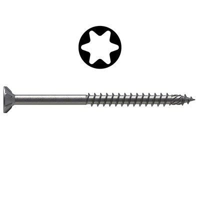REISSER - Vis bois DRIBO® spéciale parquet zingué bleu - Torx® - tête fraisée FP ø 3.5 x L. 45mm - vendu par 270