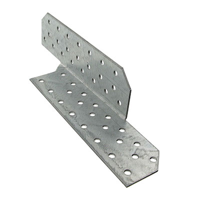 SIMPSON - Patte de solivage galva - gauche - Ep. 2 x l. 30 x L. 30 x H. 200mm