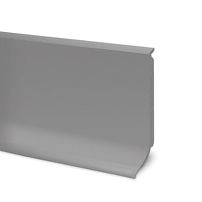 DINAC - Plinthe PVC semi-rigide - gris - H. 80mm x L. 2.50m