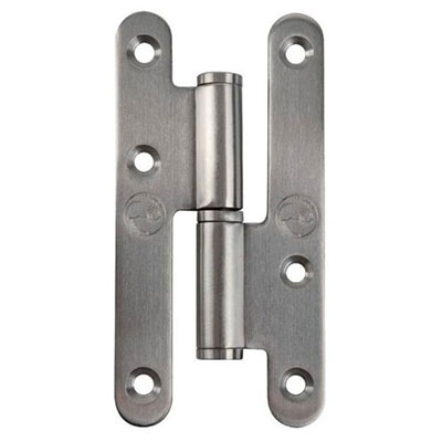TORBEL - Paumelle bout rond inox - droite - l. 55 x H. 110mm