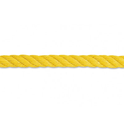 Corde polypropylène ø 8mm - jaune - bobine de 15m