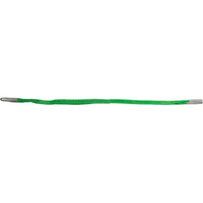 Elingue plate textile polyester - Vert - L.2m