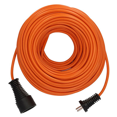 BRENNENSTUHL® - Rallonge électrique 30m - 1 prise - câble 2 x 1.5mm²