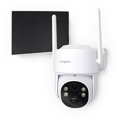 Caméra motorisable extérieure solaire 4G